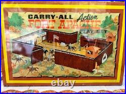 Fort Apache 1968 Metal Carry All Action Original Pieces Marx