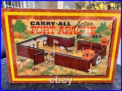 Fort Apache 1968 Metal Carry All Action Original Pieces Marx