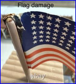 Fort Apache Play Set Marx or Albatros NO BOX Gate, Fencing, Building, Lookout +