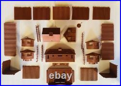 Fort Apache Playset 1992 With Box, Mfg. Marx