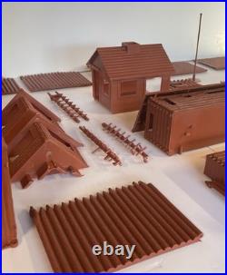 Fort Apache Playset 1992 With Box, Mfg. Marx