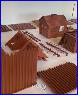 Fort Apache Playset 1992 With Box, Mfg. Marx