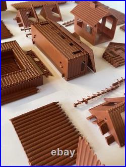 Fort Apache Playset 1992 With Box, Mfg. Marx