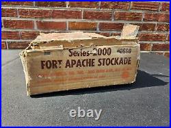 Fort Apache Stockade Playset Series 2000 Louis Marx & Co. Inc. #3660