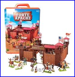 Fort Apache Vintage Old West Cowboy Figuras Indianas Super Battle Playset Marx