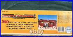 Fort Apache Western 200 Piece Playset 4502. Great Condition. All Original Parts