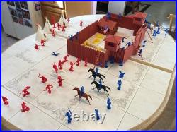 Fort Apache Western 200 Piece Playset 4502. Great Condition. All Original Parts
