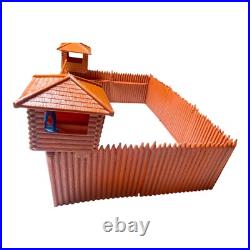 Fort Apache Wild West Vintage playset Cowboys & Indians Marx with extras