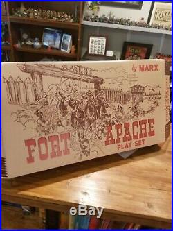 Fort Apache box with Cavalry Charging from gate