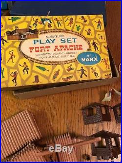 Fort Apache miniature play set Vintage by Marx Toys