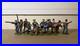 French Indian War French Rogers Rangers Pioneers Hand Painted Figures 54/60mm