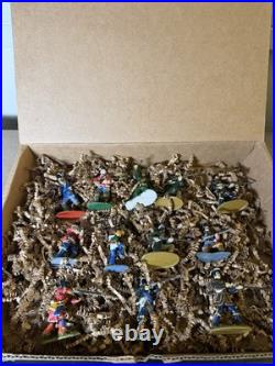 French Indian War French Rogers Rangers Pioneers Hand Painted Figures 54/60mm