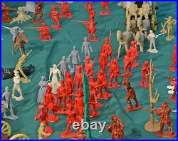 French and Indian War'Forest Ambush' Playset #2 54mm Plastic Toy Soldiers