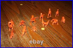 Full Set of All 12 Nabisco Cereal Premium MPC Orange Dinosaurs & Monsters Marx