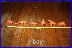 Full Set of All 12 Nabisco Cereal Premium MPC Orange Dinosaurs & Monsters Marx