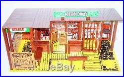 Gabriel Marx Toys THE LONE RANGER 12 DODGE CITY STORE STREET Playset MIB`73 NEW