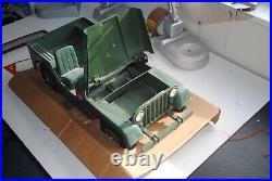 Gi Joe Marx Vintage Command Jeep Nice Playset/ Boxed