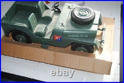 Gi Joe Marx Vintage Command Jeep Nice Playset/ Boxed