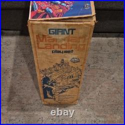 Giant Martian Landing Playset Box Only 1977 Louis Marx Toys & Co RARE ITEM
