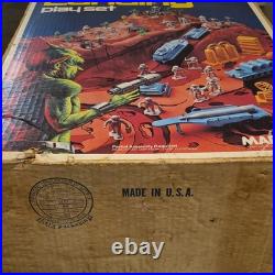 Giant Martian Landing Playset Box Only 1977 Louis Marx Toys & Co RARE ITEM