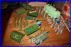 Grant's MPC Army Battlefront Playset with Tanks & German Pillbox Marx Timmee