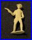 Gunsmoke Matt Dillon Vintage Marx CBS 1960s Cream Plastic Figure Oval Base 62mm