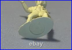 Gunsmoke Matt Dillon Vintage Marx CBS 1960s Cream Plastic Figure Oval Base 62mm