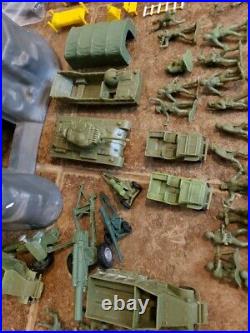 HUGE LOT Guns of Navarone BATTLEGROUND Marx Toy Airfix Hong Kong AS IS FOR PARTS