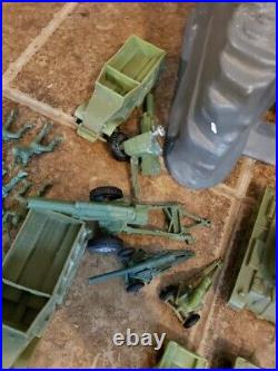 HUGE LOT Guns of Navarone BATTLEGROUND Marx Toy Airfix Hong Kong AS IS FOR PARTS