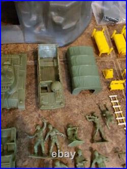 HUGE LOT Guns of Navarone BATTLEGROUND Marx Toy Airfix Hong Kong AS IS FOR PARTS