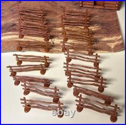 HUGE Lot Of Marx Fort Apache Playset Parts REISSUE Cavalry Blockhouse Cabin