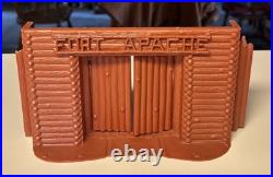 HUGE Lot Of Marx Fort Apache Playset Parts REISSUE Cavalry Blockhouse Cabin