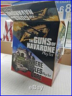 HUGE NAVARONE BATTLEGROUND U. S/GERMAN DUAL PLAYSET CUSTOM BOX With MARX TOYS! II