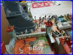 HUGE NAVARONE BATTLEGROUND U. S/GERMAN DUAL PLAYSET CUSTOM BOX With MARX TOYS! II