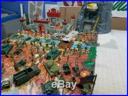 HUGE NAVARONE BATTLEGROUND U. S/GERMAN DUAL PLAYSET CUSTOM BOX With MARX TOYS! II