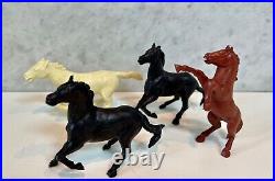Hard to find with jeep 1950's Marx Roy Rogers Rodeo Playset #3689