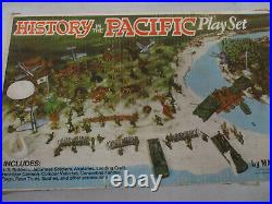 History in the Pacific Play Set Marx World War 2 WWII Vintage Playset 54mm