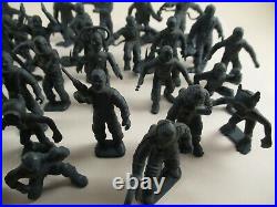 Huge Lot 36 1950s Marx Figures Space Men Astronauts Aliens Tom Corbett Rex Mars