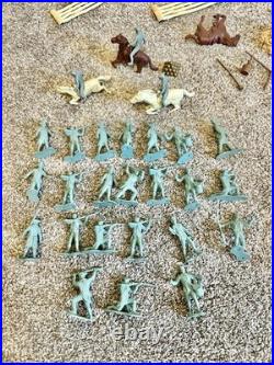 Huge Lot Heritage Marx Revolutionary War Set Sons Of Liberty British Soldiers
