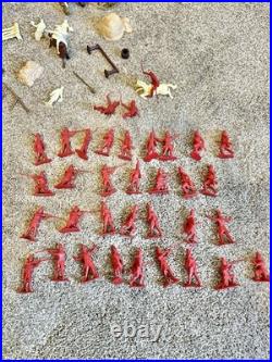 Huge Lot Heritage Marx Revolutionary War Set Sons Of Liberty British Soldiers