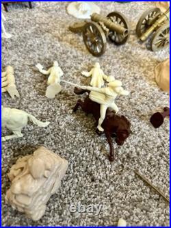 Huge Lot Heritage Marx Revolutionary War Set Sons Of Liberty British Soldiers
