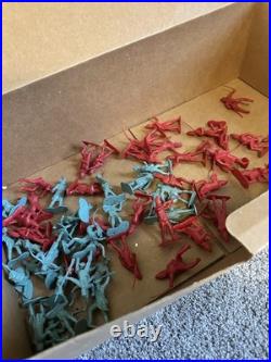 Huge Lot Heritage Marx Revolutionary War Set Sons Of Liberty British Soldiers