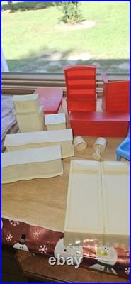 Huge Lot Vintage Dollhouse Toy Furniture Marx Mcx Superior Hong Kong