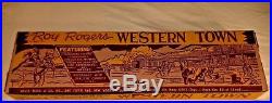 INCREDIBLE 1950s Marx ROY ROGERS Western Town playset no. 4255 SEALED NRFB