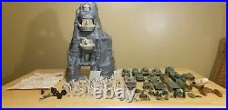 IWO JIMA GIANT PLAY SET BY MARX w BOX INSTRUCTIONS Missing parts & extra Parts