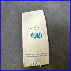 Ideal Big Top 3 Ring Circus Program and figures vintage (not Marx)