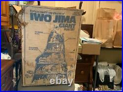 Iwo Jima Giant Play Set By Marx With Box