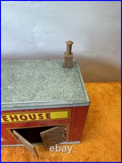 J -Rare MARX Untouchables Playset Building West Side Warehouse Good Condition