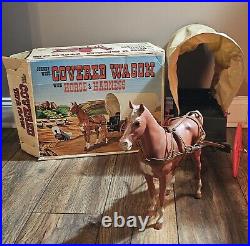 Johnny West Covered Wagon, Marx, Vintage Toys