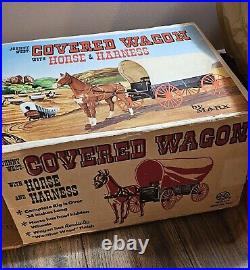 Johnny West Covered Wagon, Marx, Vintage Toys